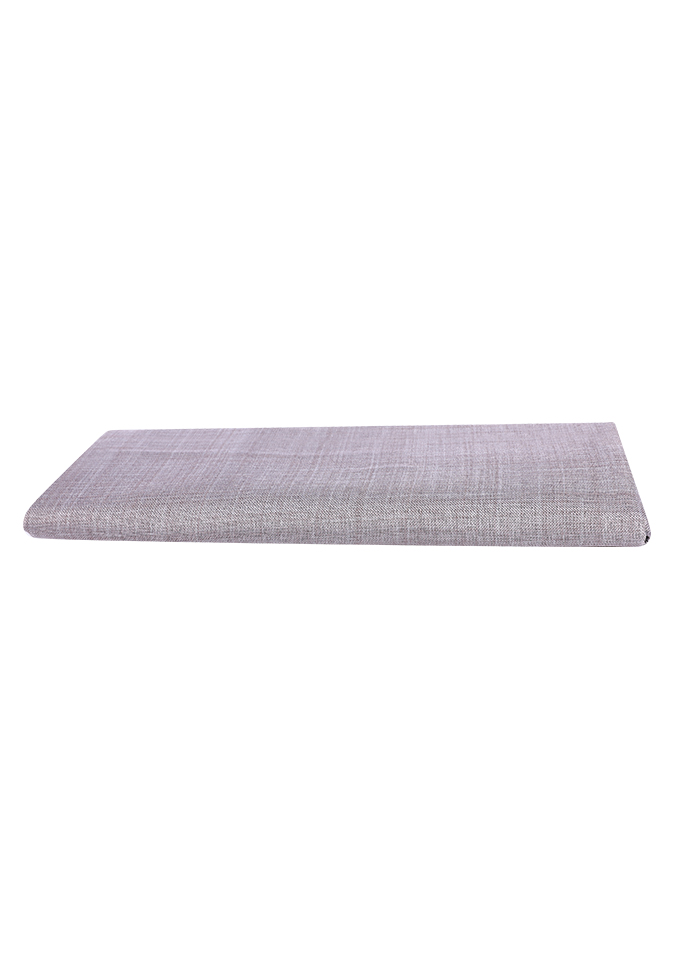 PurePolyester Linen Look efeito 300 CM pingente sentindo tecido de cortina blackout de alta solidez da cor